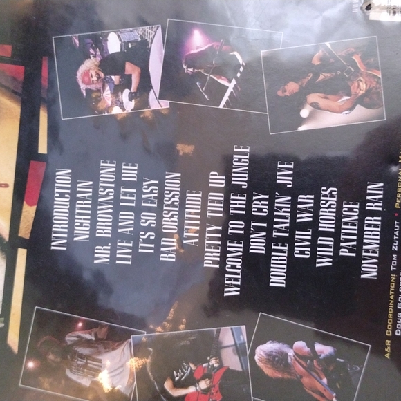 Guns N Roses Use Your Illusion World Tour - 1992 in Tokyo DVD - Picture 4 of 7